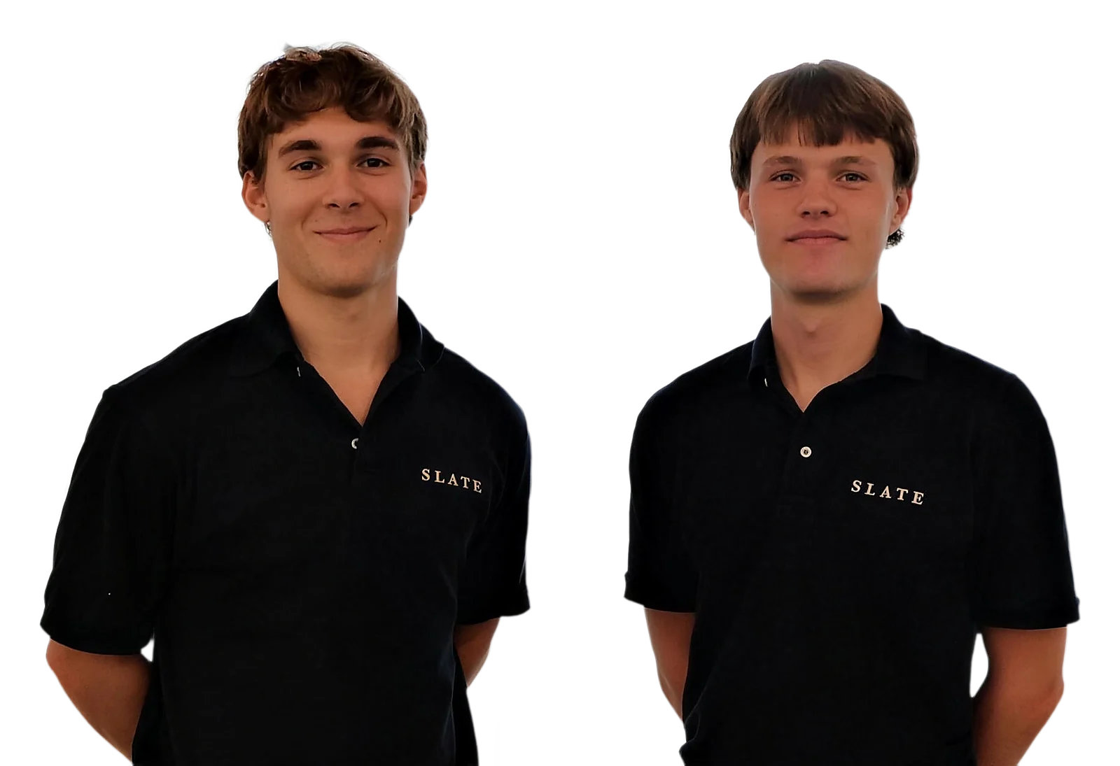 Jack Moutardier and Daxton Noe, founders of Slate Marketing LLC